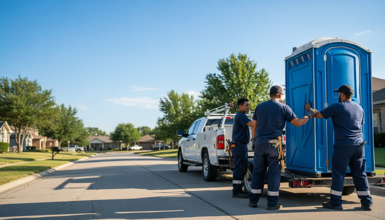 Portable Toilet Rental in Bingham, IL near me